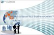 How to Boost Your Business Online?