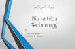 Biometrics Technology, Types & Applications