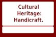 Culturat  heritage  handicraft. ss ch2 gseb grade 10