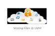 File Storage @ UVM