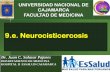 INFECCIONES DEL SNC - PARASITARIAS (NEUROCISTECERCOSIS)