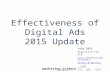 Effectiveness of Digital Ads 2015 Update by Augustine Fou