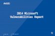 Microsoft Vulnerabilities Report 2014
