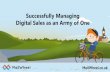 Successfully Managing Digital Sales as an Army of One