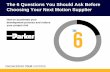 6 Questions to Ask Before Motion Supplier Selection | Life Sciences Parker Hannifin