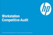 HP Workstation: Competitive Audit