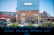 Brighton restaurant offers great dining offers for you