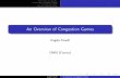 2015 01 22 - Rende - Unical - Angelo Fanelli: An Overview of Congestion Games