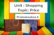 B-slim Unit: Shopping Topic: Price P6 by ETM