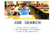 Job search skills 16 february 2015
