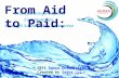 Agora Enterprises: From Aid to Paid