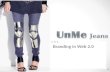 UnMe jeans branding in web 2.0