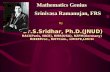 Talk on Ramanujan
