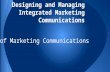 Role of marketing communications