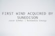 SunEdison Acquires First Wind