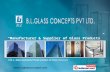 Glass Products by B. L. Glass Concepts Private Limited, New Delhi
