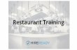Food Handling and Restaurant Workplace Safety