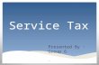 Grp 6 service tax presentation at Chinmay Tutorials