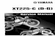 Yamaha XT225 Manual