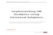 Implementing HR Analytics - Universal Adaptors