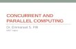 01 Concurrent and Parallel Programming