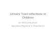Urinary Tract Infections Children