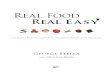 Real Food Real Easy George Stella