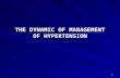 Management of Hypertention