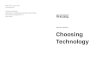 AsadaS Choosing Technology Report