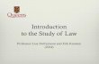 Intro to Study of Law 2014 - Knutsen-Dufraimont