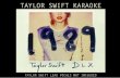 Digital Booklet - Taylor Swift Karao