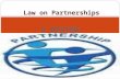 Review on Law on Partnerships (CPA Review)