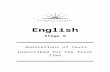 English Annotation 09 14