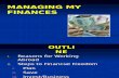 5 Managing My Finances Revised July2011