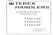 Manual de Operación Telehandler Terex