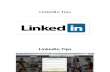LinkedIn #SocialMedia tips from JJ Consults
