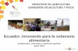 Soberanía alimentaria quinua Ecuador