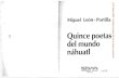 Miguel León-Portilla, Quince Poetas Del Mundo Náhuatl