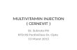 Multivitamin Injection-rtd 3 Maret 2013