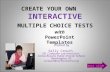 Interactive Multiple Choice Question Maker