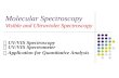 Visible and Ultraviolet Spectroscopy.ppt