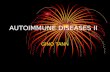 Autoimmune Diseases - II