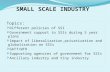 Small Scale Industry power point