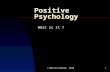 Positive Psychology at Harward