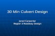 30 Min Culvert Design