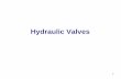 Class 6 Hydraulic Valves