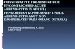 CONSERVATIVE TREATMENT FOR UNCOMPLICATED ACUTE APPENDICITIS IN ADULT.ppt