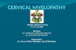 Cervical myelopathy