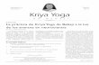 Diario Kriya Yoga de Babaji Otoño 2013
