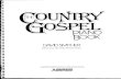 (VA) Country Gospel Piano Book, The